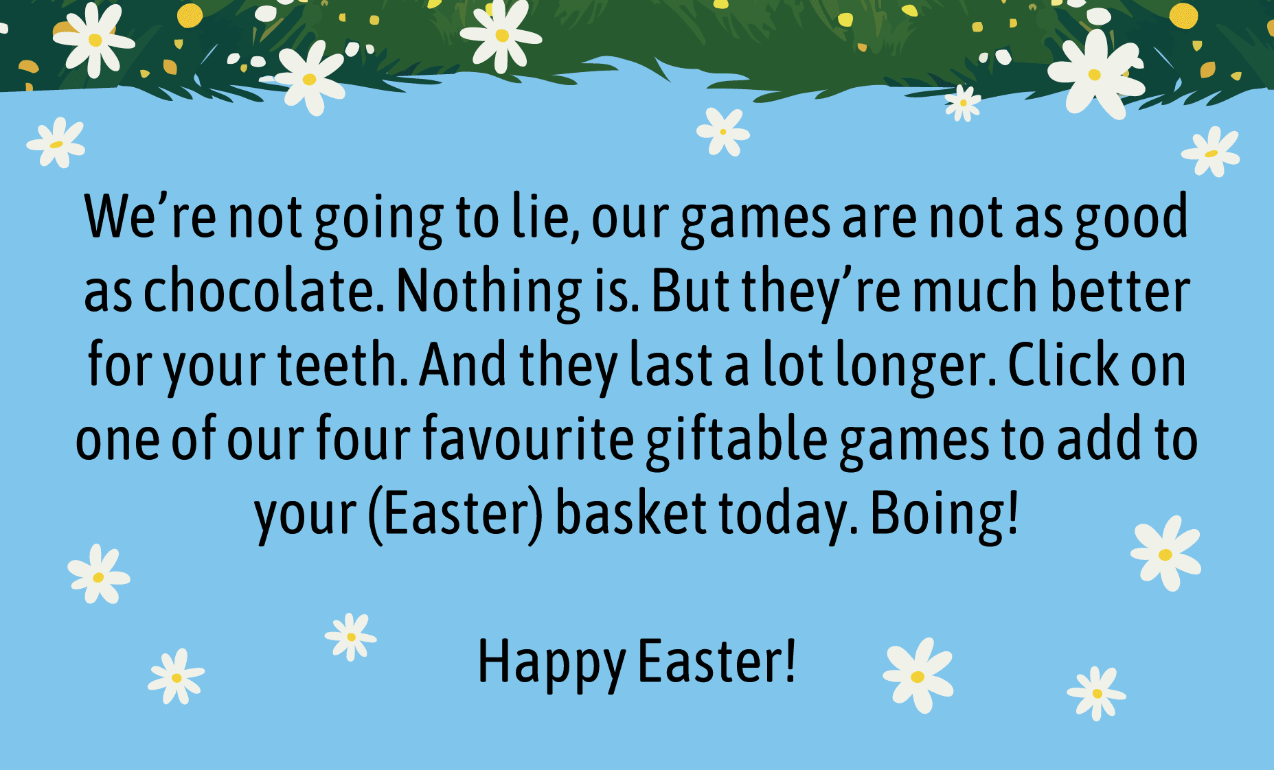 Happy easter!