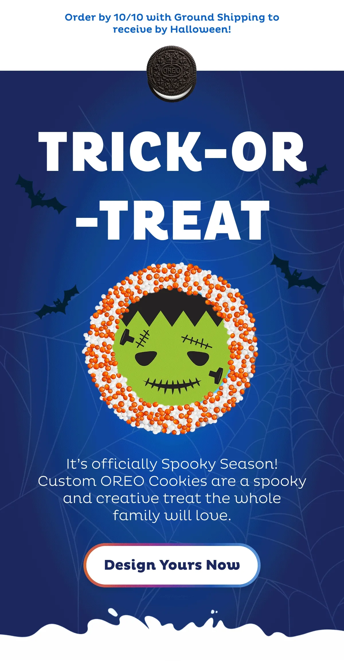 Customize OREO Cookies for Halloween