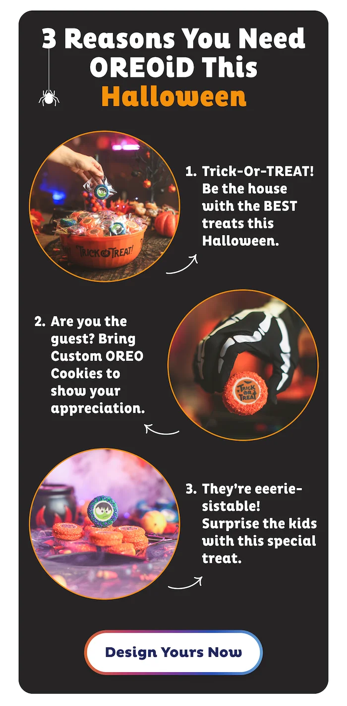 Customize OREO Cookies for Halloween