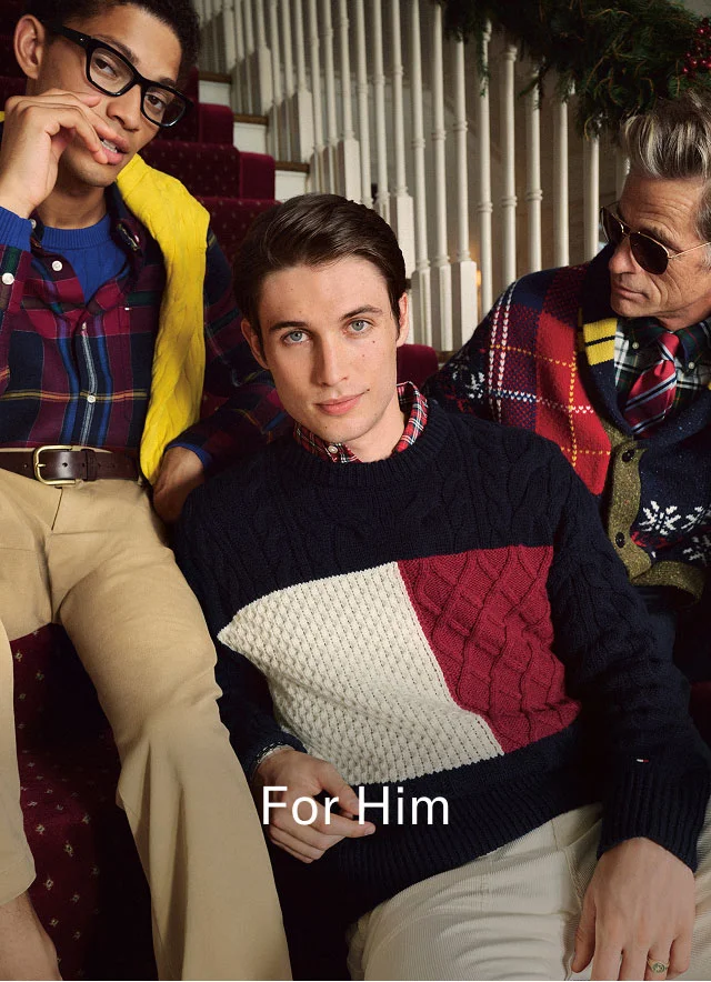 For him