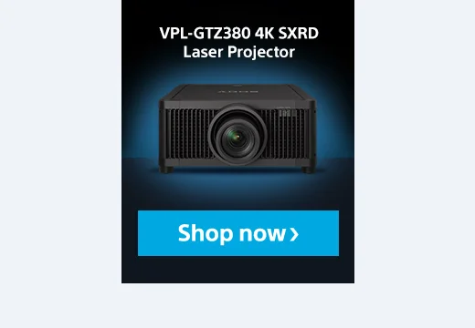 VPL-GTZ380 4K SXRD Laser Projector | Shop now