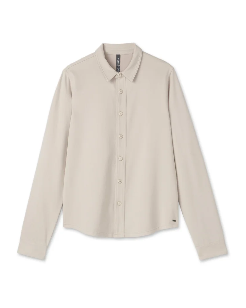 Image of Long Sleeve Solana Button Down | Bone