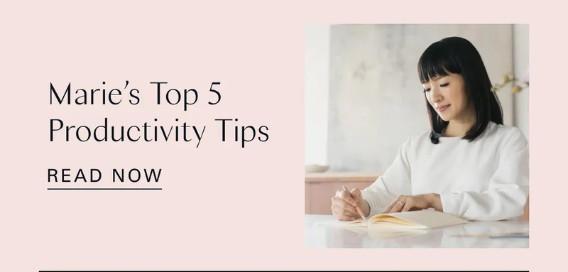 Marie’s Top 5 Productivity Tips