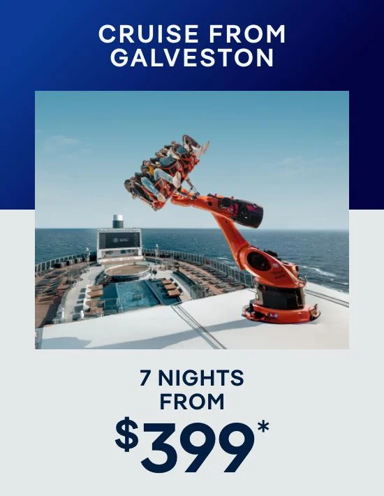 Cruise From Galveston – 7 Nights – Click to View Cruises & Book Now