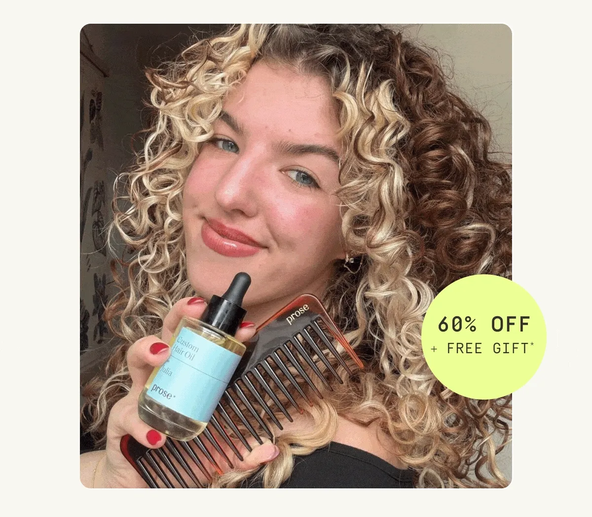 60% off + free gift