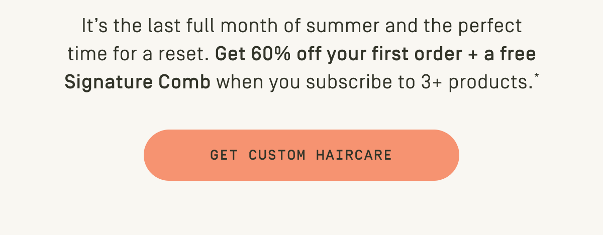 Get Custom Haircare