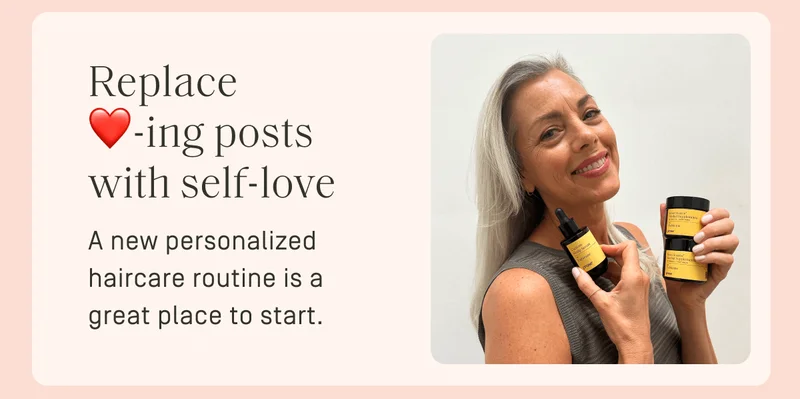 Replace heart-ing posts with self-love