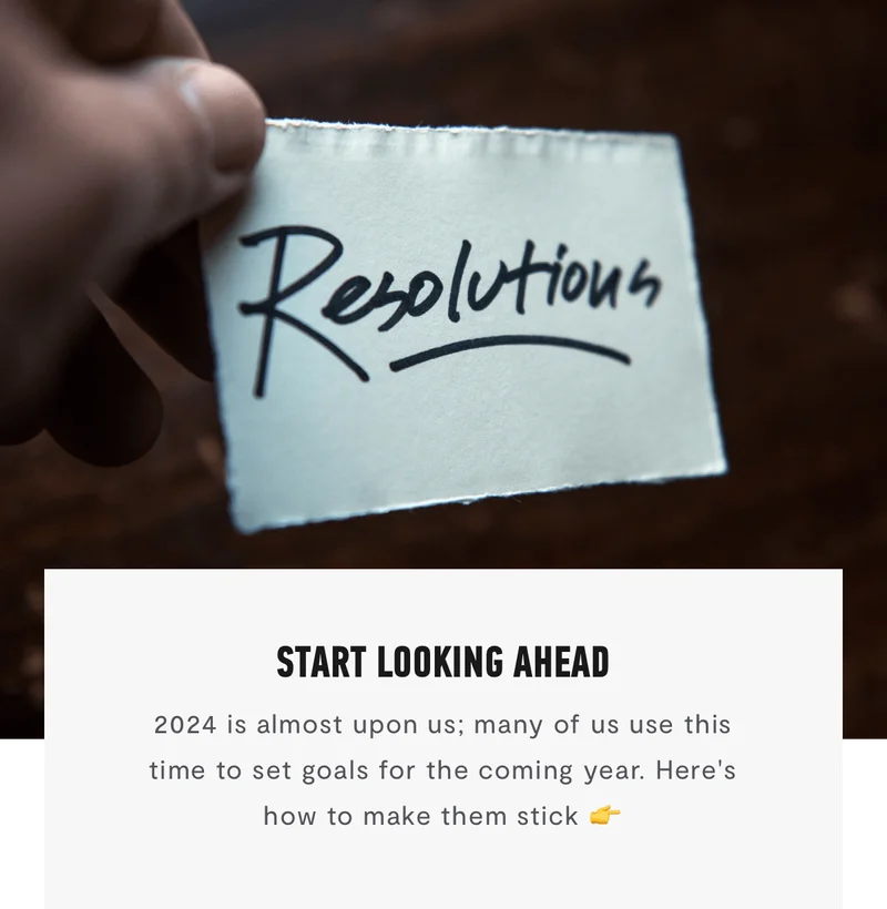 Start Looking Ahead