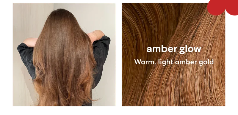 Amber Glow | Warm, light amber gold