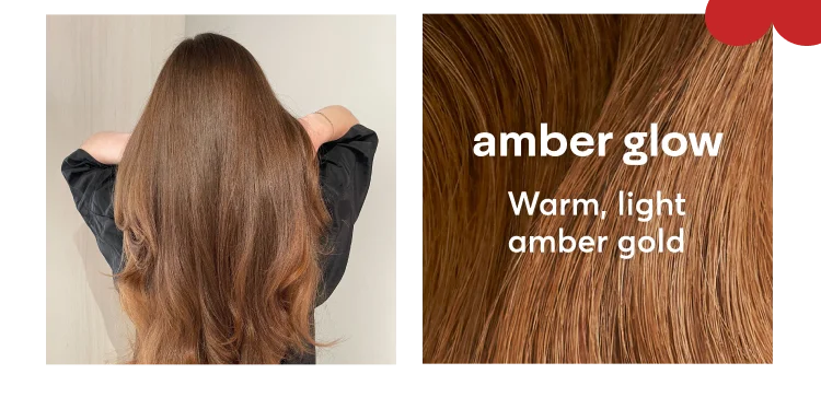 Amber Glow | Warm, light amber gold
