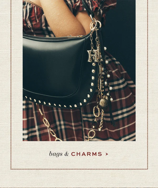 Shop bags and charms