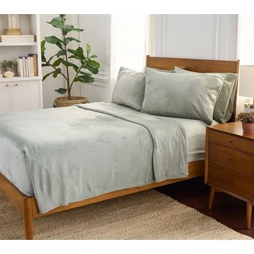 Berkshire Velvetsoft Sheet Set with Extra Pillowcases