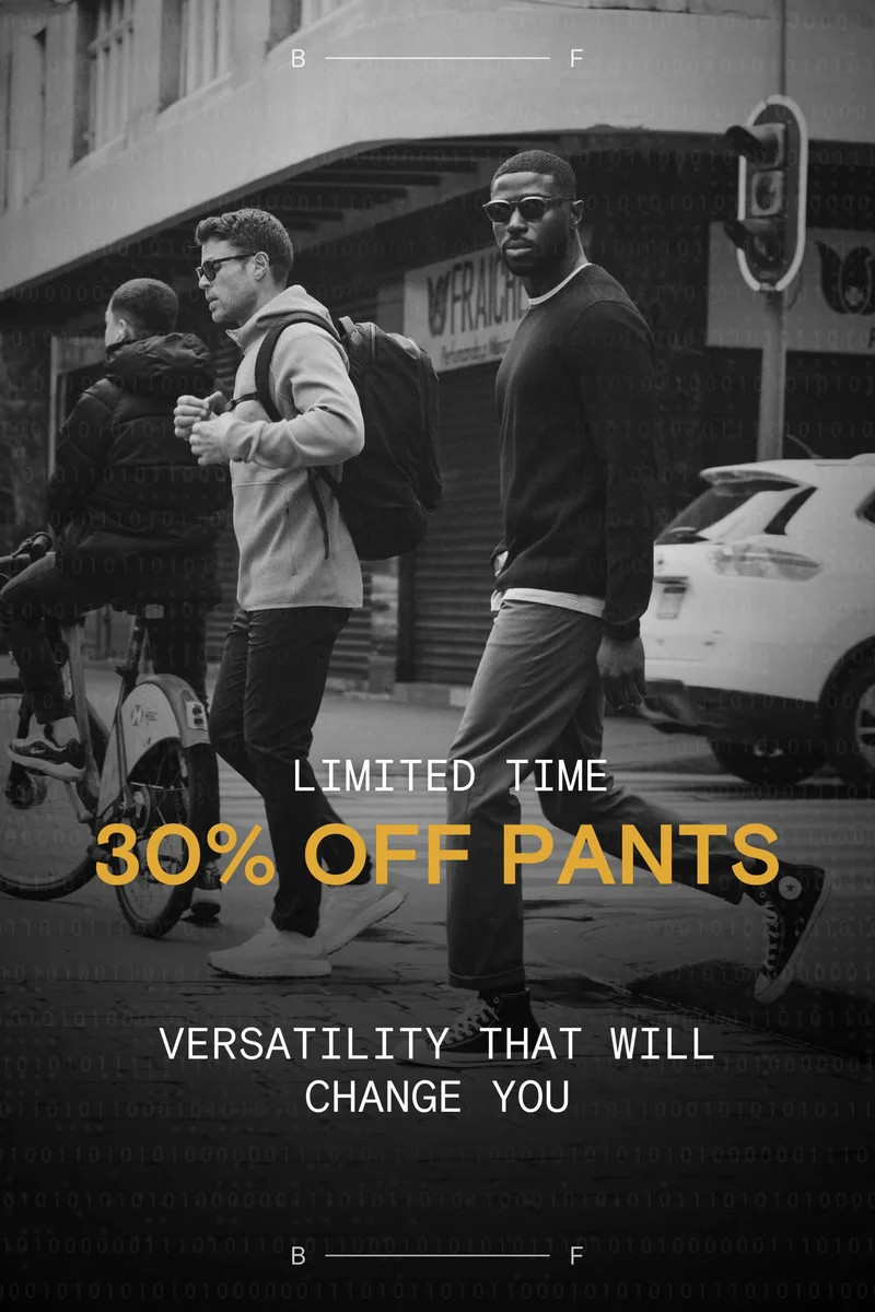 30% OFF PANTS