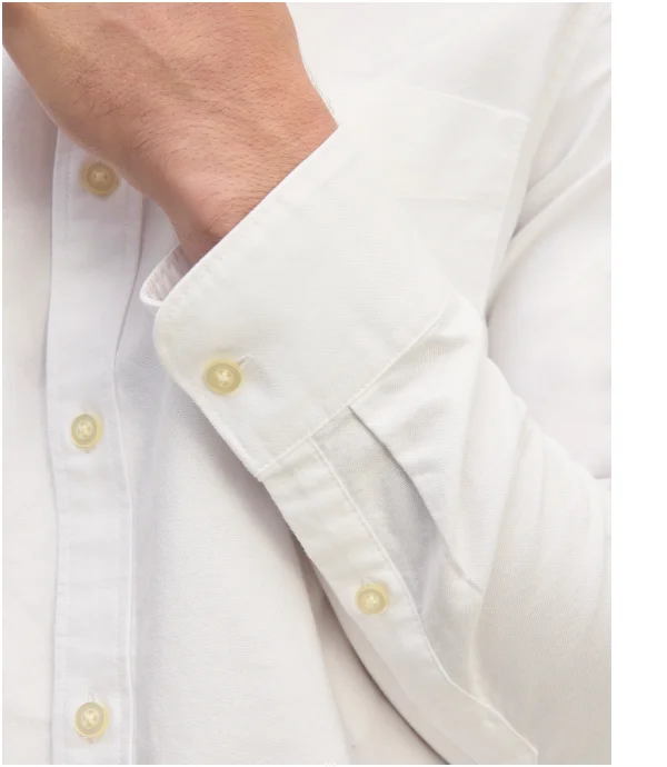 [Editorial Image] The Slim Oxford Shirt | White