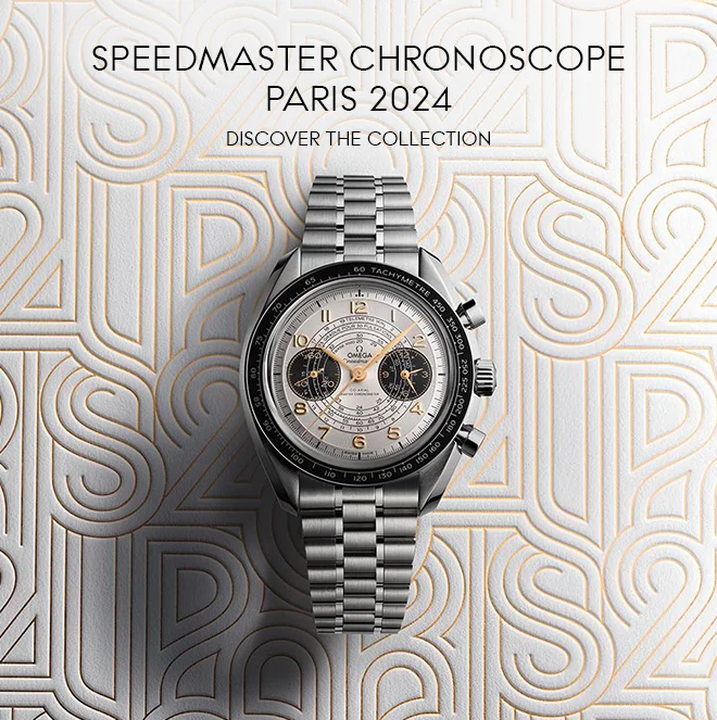 SPEEDMASTER CHRONOSCOPE PARIS 2024 - DISCOVER THE COLLECTION