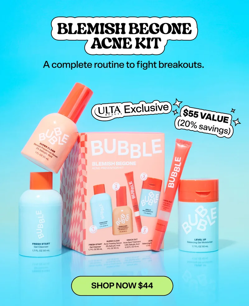 Ulta Exclusive - Blemish Begone Acne Kit – A complete routine to fight breakouts.   Shop Now - $44   $55 value (20% savings)