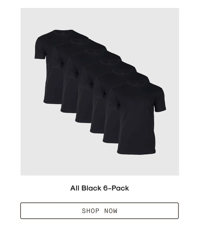 All Black 6-Pack