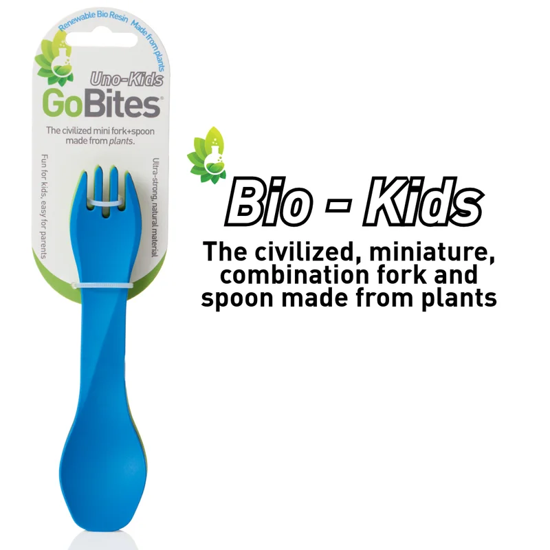 Bio - Kids The civilized, miniature, combination fork and spoon made from plants