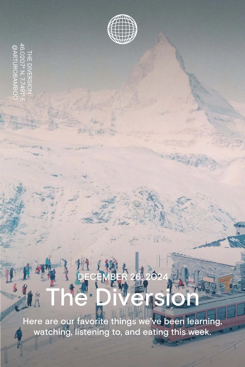 Western Rise: December 26, 2024 - The Diversion - Here are our favorite things we’ve been learning, watching, listening to, and eating this week.Western Rise: July 11, 2024 - The Diversion - Here are our favorite things we’ve been learning, watching, listening to, and eating this week.