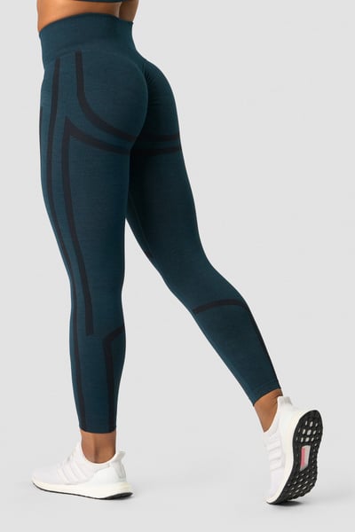 Image of Rush Seamless Tights Dk Teal