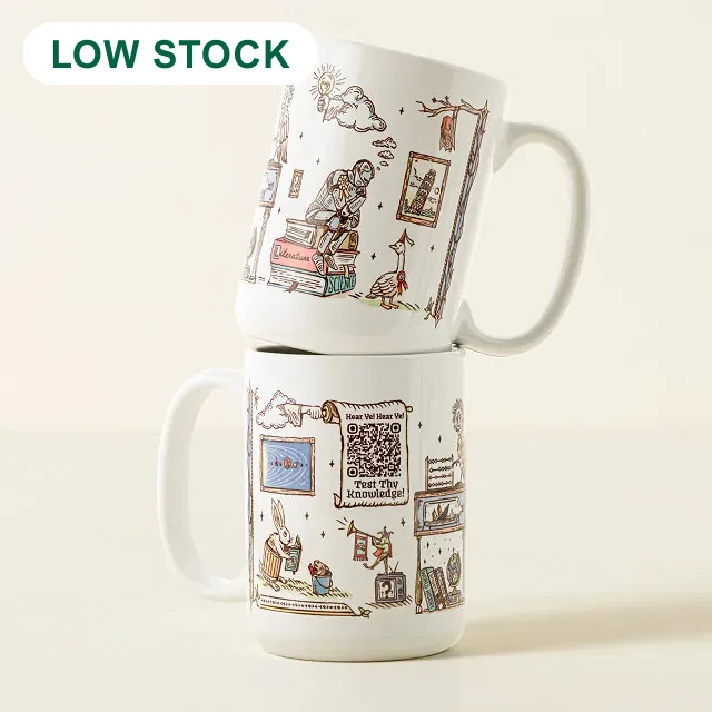 Trivia Every Day Interactive QR Mug