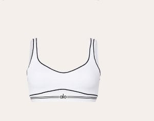 Airbrush Heart Throb Bra - White