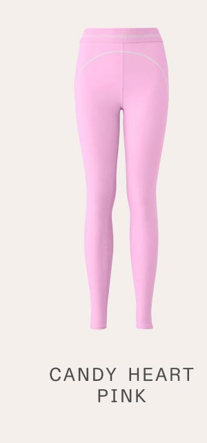 Airbrush High-Waist Heart Throb Legging - Pink