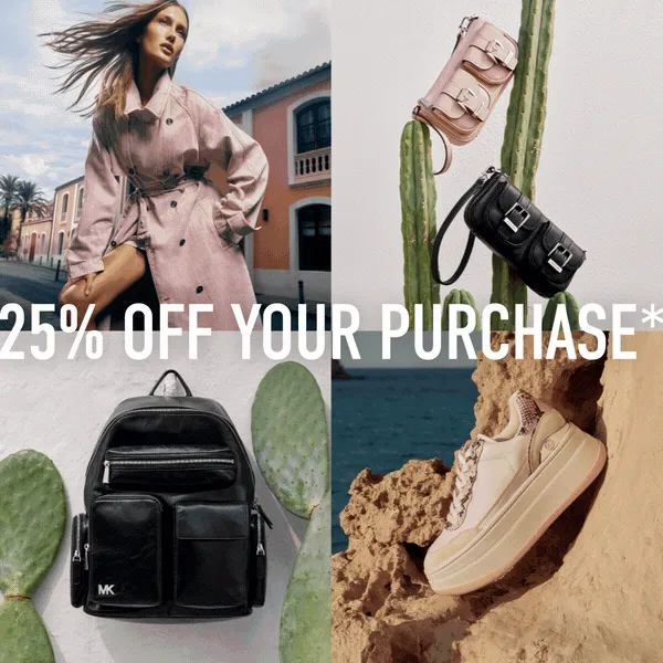 25% OFF SELECT STYLES*