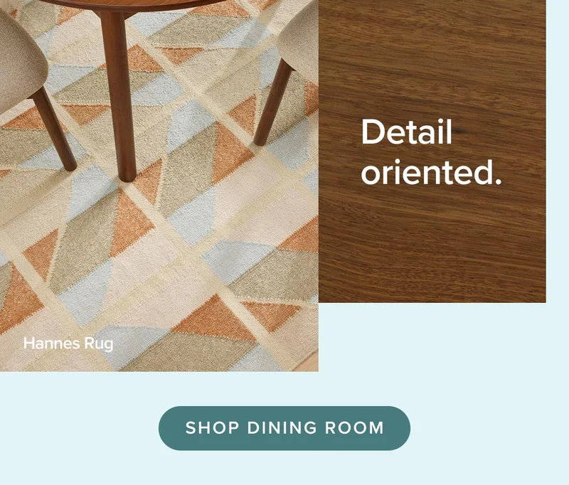 Detail oriented: shop dining room