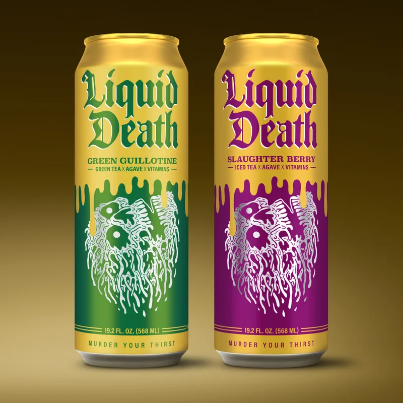 Iced Tea Flavors - Green Guillotine and Slaughter Berry