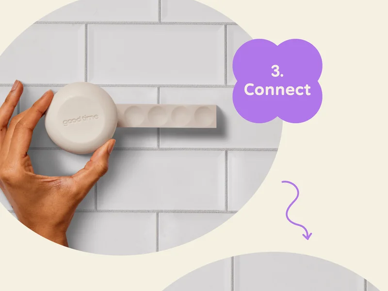 3. Connect the bar to the bar holder