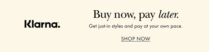 Buy now, pay later.