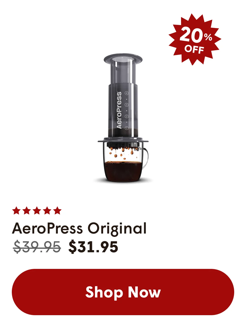 AeroPress Original 20% OFF