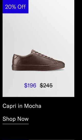 Capri in Mocha. Shop Now.