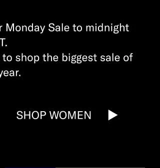 We’ve extended The Cyber Monday Sale to midnight ET. You have a few more hours to shop the biggest sale of the year. Shop Men Shop Women