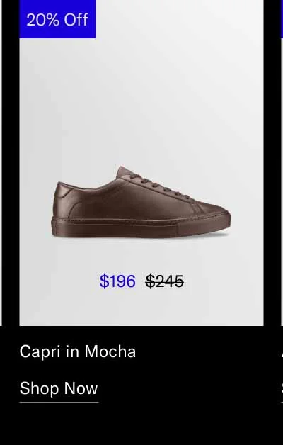 Capri in Mocha. Shop Now.
