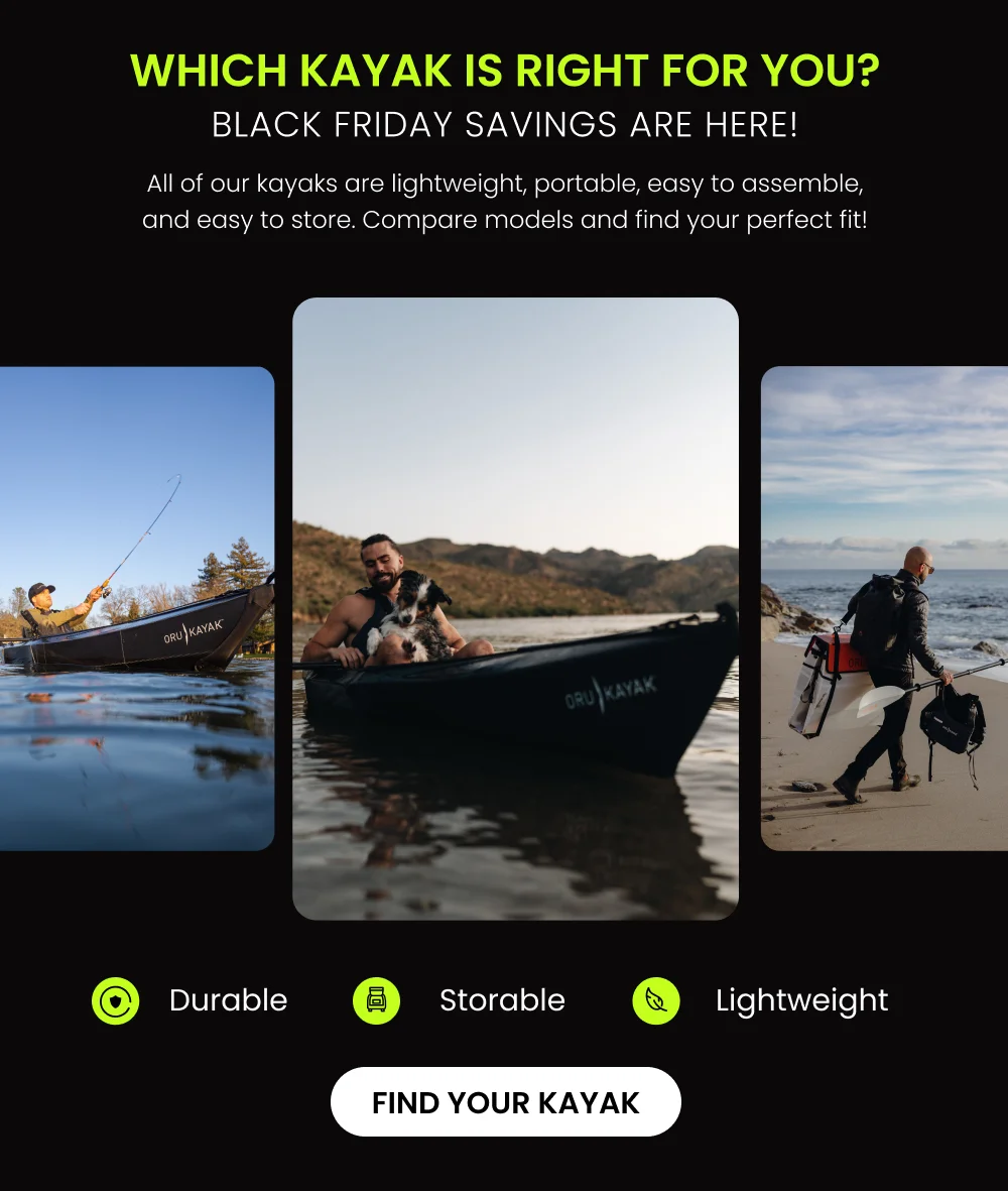 Find the right kayak for you Find the right kayak for you