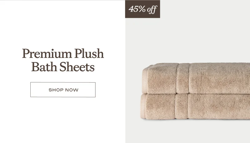 Shop The Premium Plush Bath Sheets