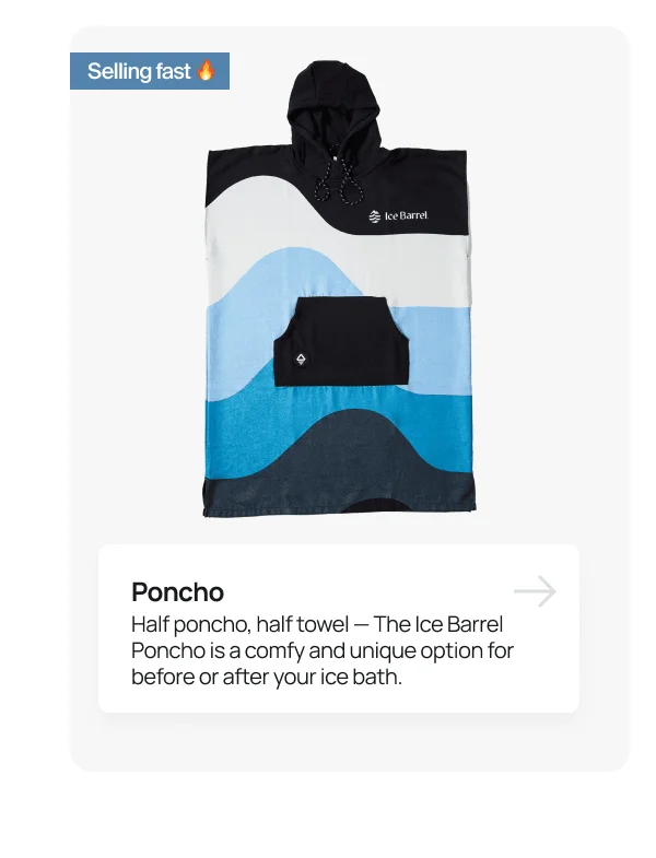 Ice Barrel Poncho