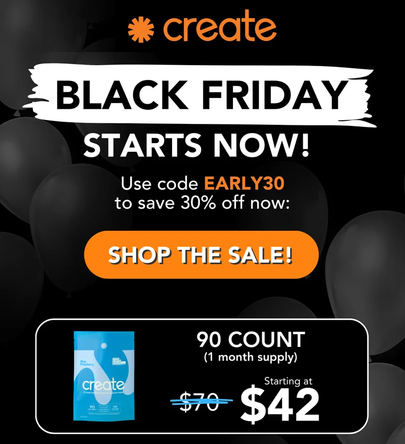 Black Friday Starts Now –&nbsp;90 count