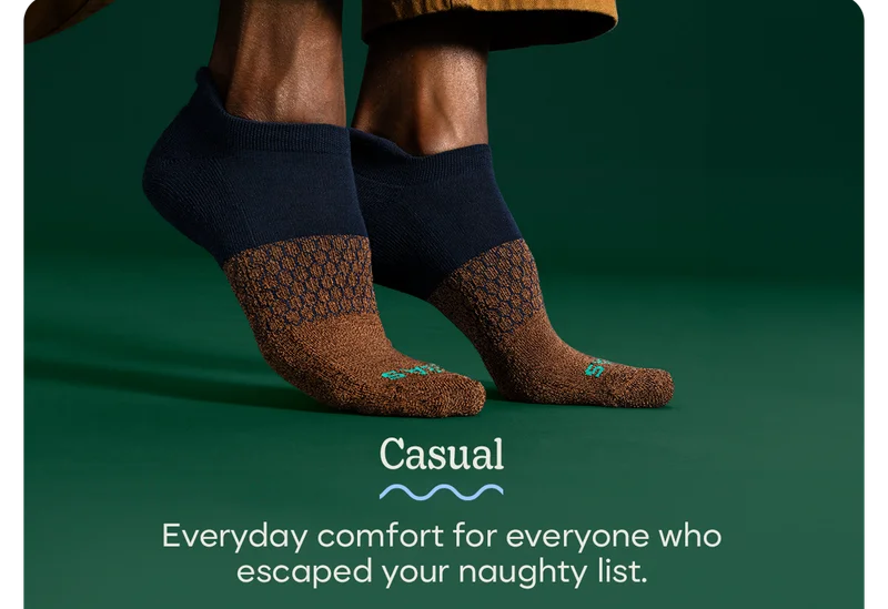 Casual | Everyday comfort for everyone who escaped your naughty list.