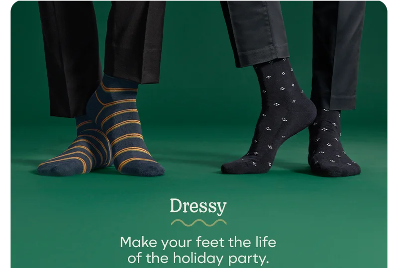 Dressy | Make your feet the life of the holiday party.