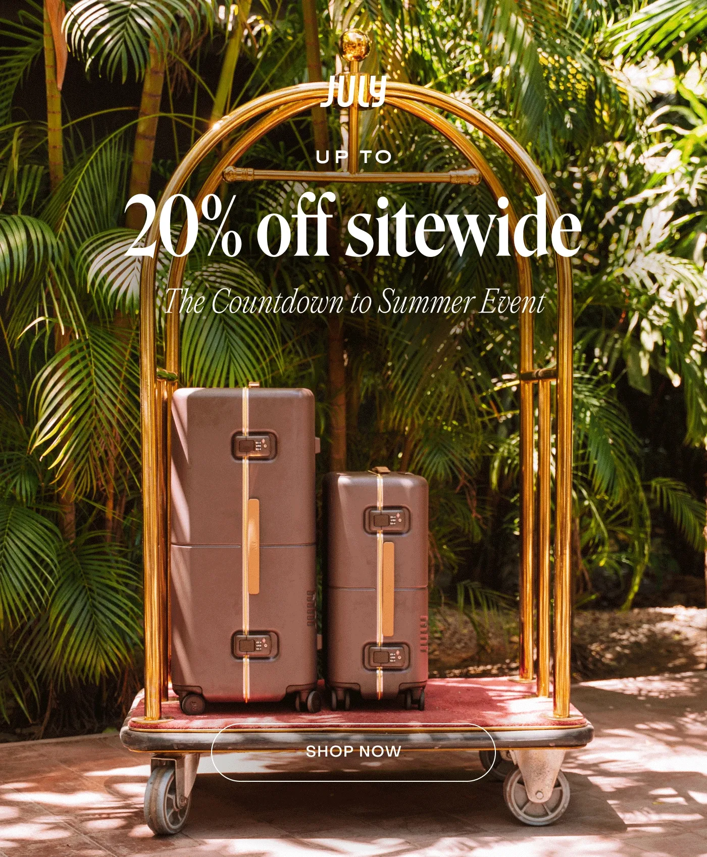 up to 20% off sitewide. The Countdown to Summer Event