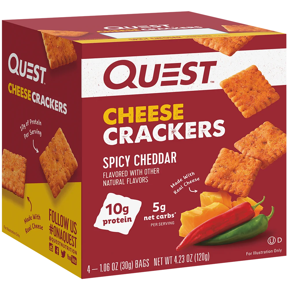 Image of Spicy Cheddar<br>Cheese Crackers