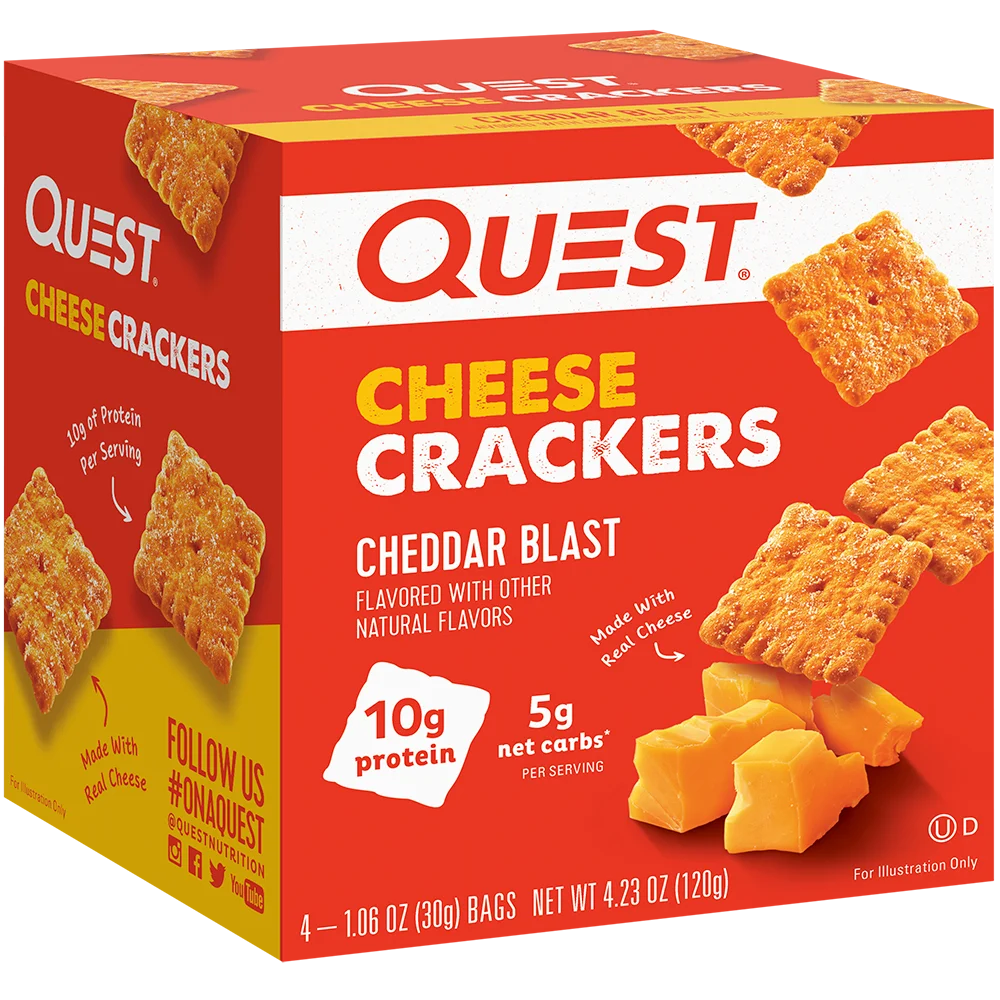 Image of Cheddar Blast<br>Cheese Crackers