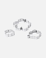 Unikko cookie cutter set of 3