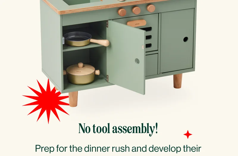 $100 OFF. The Play Kitchen