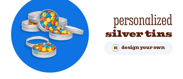 PERSONALIZED SILVER TINS