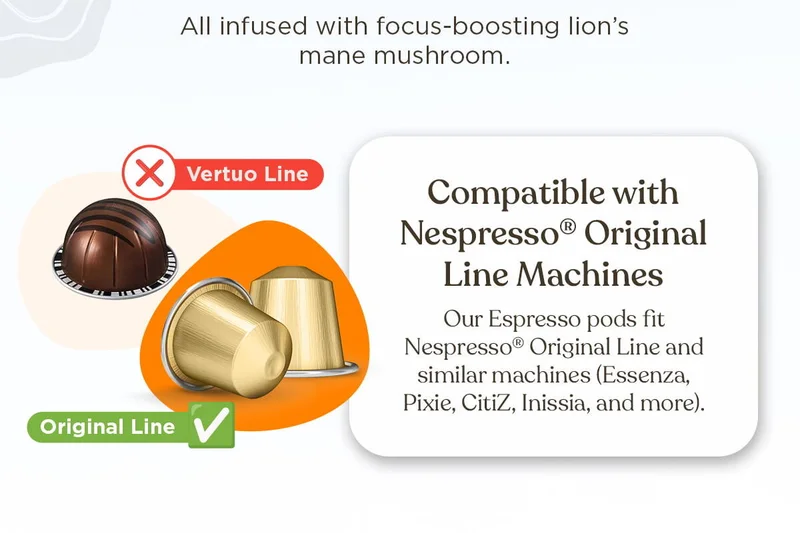Compatible with your Nespresso