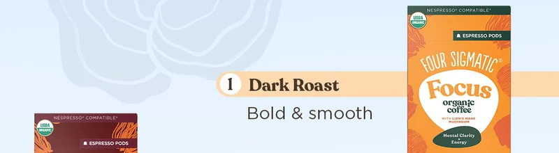 Focus Dark Roast Espresso Pods